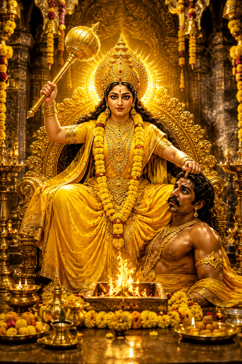 Baglamukhi Puja