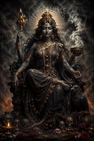 MAA DHUMAVATI PUJA
